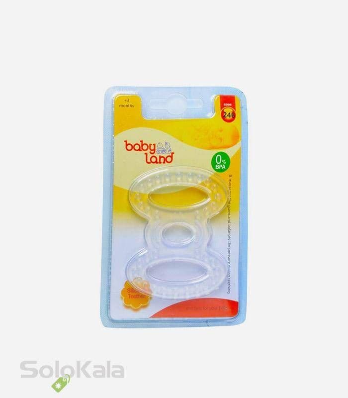 دندانگیر سیلیکونی کودک بی بی لند Baby Land Silicone Teether کد 246 — تصویر ۱۱