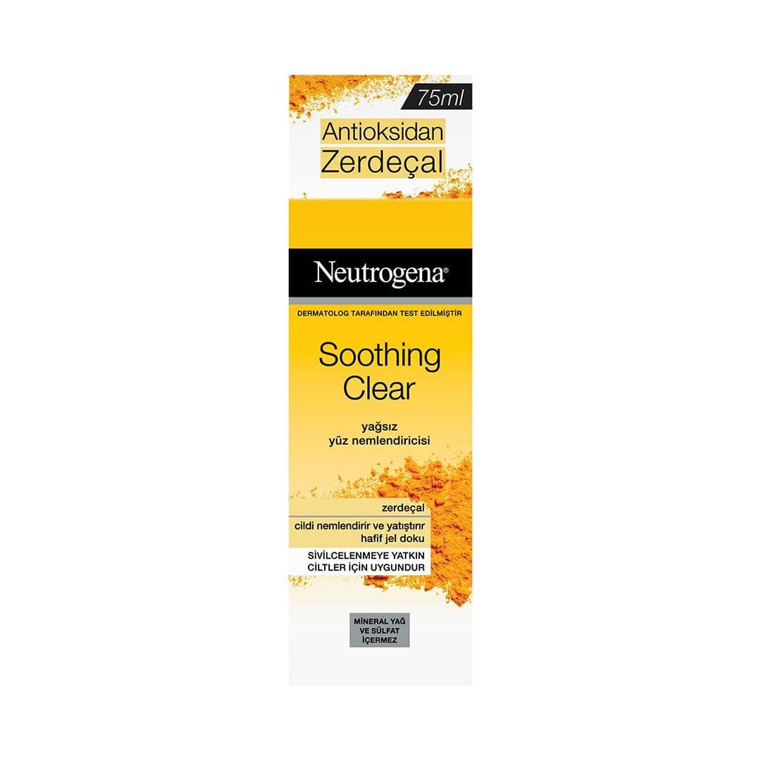 کرم آبرسان زرد چوبه نوتروژینا75میلNeutrogena Soothing Clear