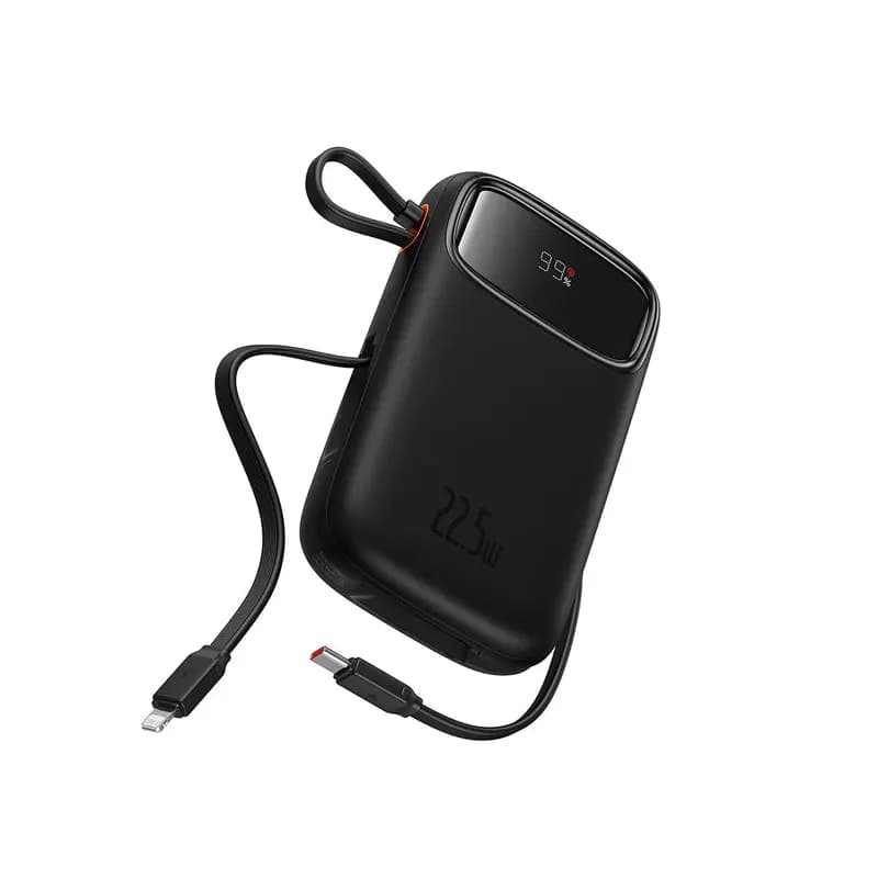 پاوربانک 10000 باسئوس مدل Qpow2 Dual-Cable — تصویر ۹