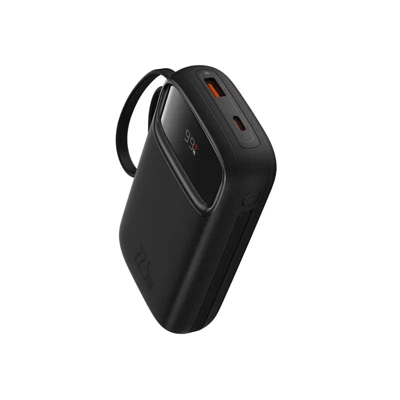 پاوربانک 10000 باسئوس مدل Qpow2 Dual-Cable — تصویر ۳