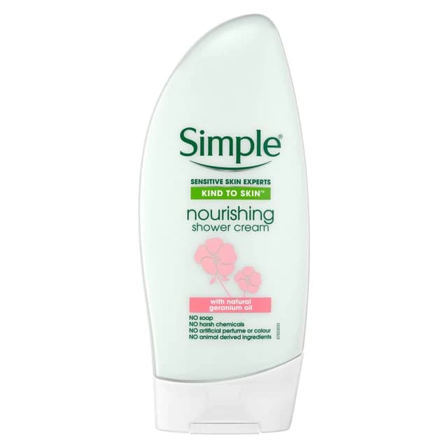 شامپو بدن سیمپل Simple مدل Nourishing حجم 250 میل