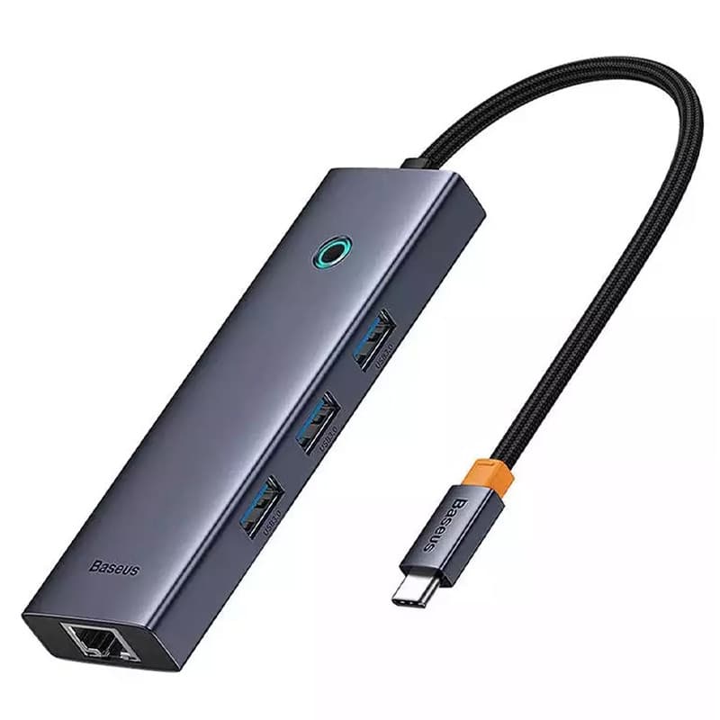 هاب 6 پورت Type-C باسئوس UltraJoy Series BS-OH151 B00052802811-00 — تصویر ۳