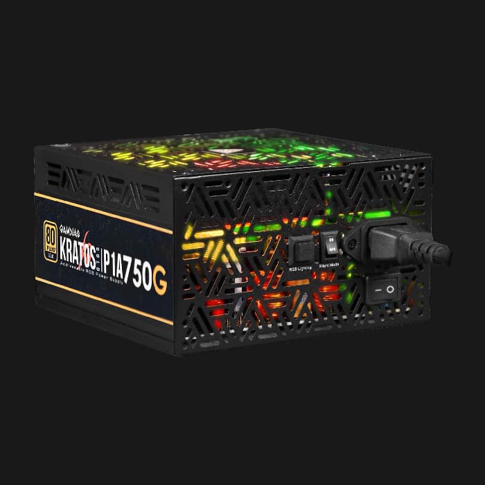 منبع تغذیه کامپیوتر گیمدیاس مدل KRATOS P1A-750W-G — تصویر ۴