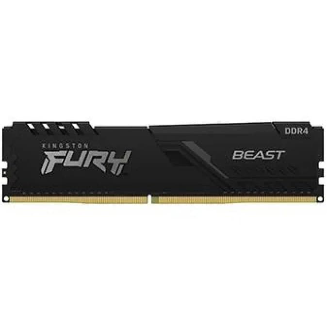 رم کینگستون Fury Beast DDR4 با ظرفیت 16 گیگابایت و فرکانس 3200 مگاهرتز cl16