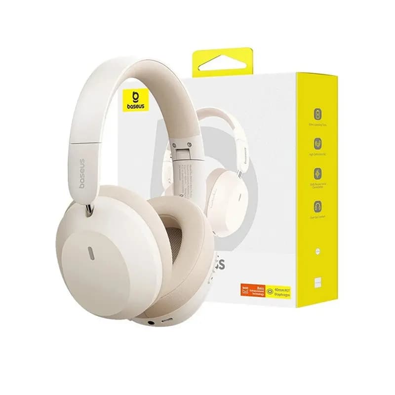 هدفون بلوتوث باسئوس BASS 35 MAX مدل A00070800221-00 — تصویر ۵