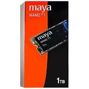 حافظه اس اس دی مایا مدل Mam2 T1 با ظرفیت 1 ترابایت ا Maya Mam2 T1 1TB PCIe M.2 2280 NVME SSD