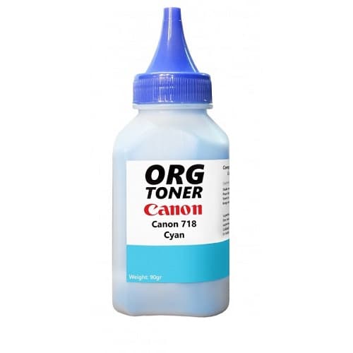 تونر شارژ 90g کارتریج کانن 716 آبی Canon 716 Cyan 90gr toner — تصویر ۶