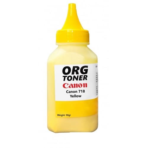 تونر شارژ 90g کارتریج کانن 716 زرد Canon 716 yellow 90gr toner — تصویر ۱۰