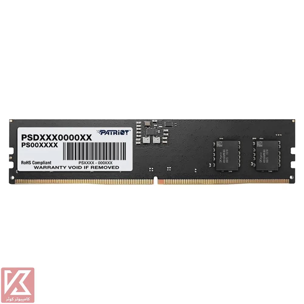 رم دستکاپ DDR5 تک کاناله 5200 مگاهرتز پتریوت مدل Signature line ظرفیت 16 گیگابایت cl42 — تصویر ۴