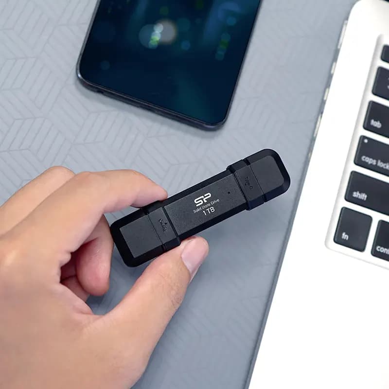 حافظه SSD اکسترنال سیلیکون پاور 2 ترابایت مدل SP DS72 2TB — تصویر ۱۲