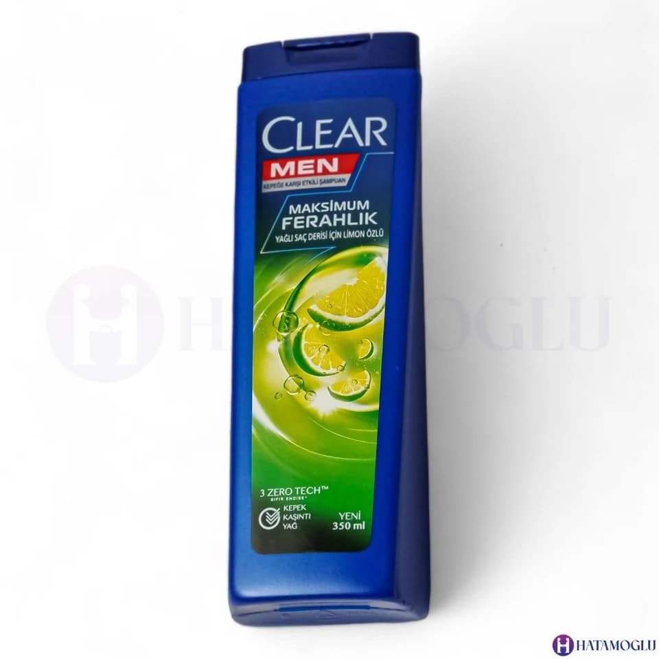 شامپو کلیر لیمویی مردانه350میل مدلCLEAR MEN Maksimum Ferahlik — تصویر ۱۰