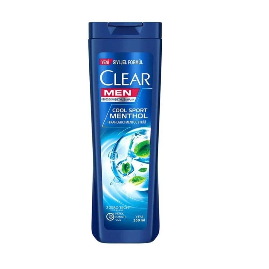 شامپو کلیر نعناع مردانه350میل مدل CLEAR MEN Cool Sport Menthol