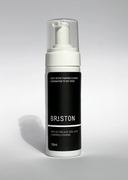 فوم مولتی اکتیو شستشوی صورت بریستون پوست مختلط تا چرب 150میلBRISTON MULTI ACTIVE EOAMING CLEANSER