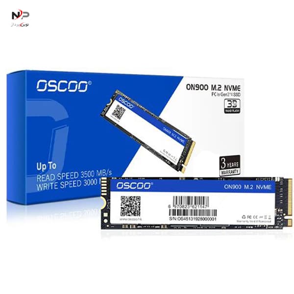 اس اس دی اینترنال M.2 NVMe اسکو مدل OSCOO ON900 ظرفیت 128 گیگابایت — تصویر ۴