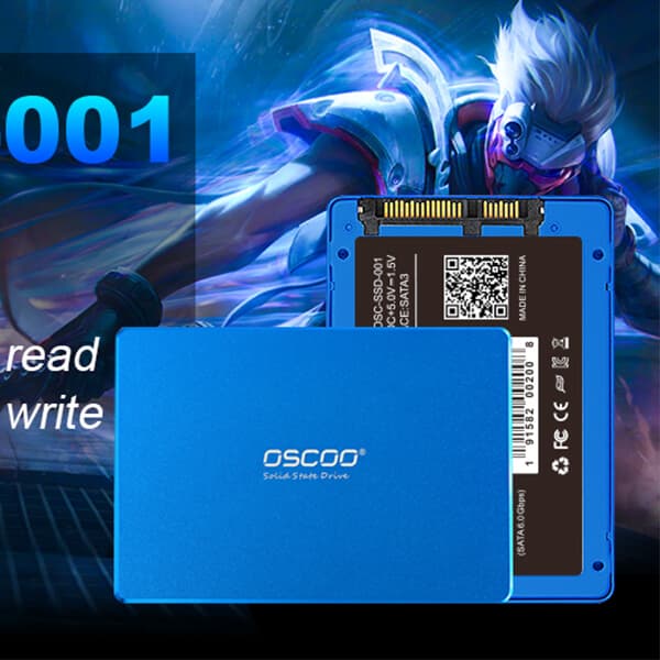 اس اس دی اینترنال اسکو مدل OSCOO SSD-001 Blue ظرفیت 512 گیگابایت — تصویر ۹