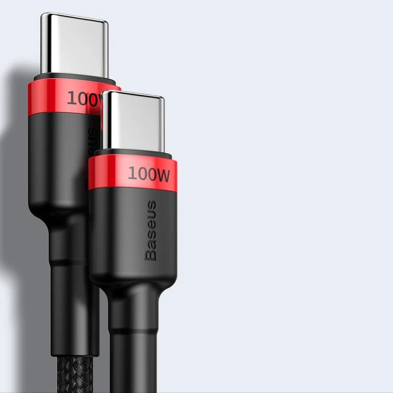کابل USB-C باسئوس مدل CATKLF-AL91طول 1 متر — تصویر ۳