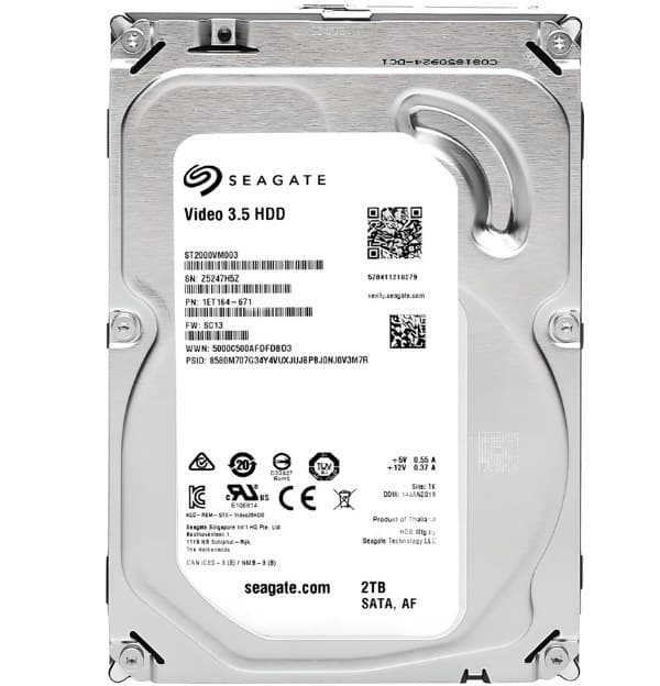 هارددیسک اینترنال سیگیت مدل SkyHawk ST2000VM003 ظرفیت 2 ترابایت