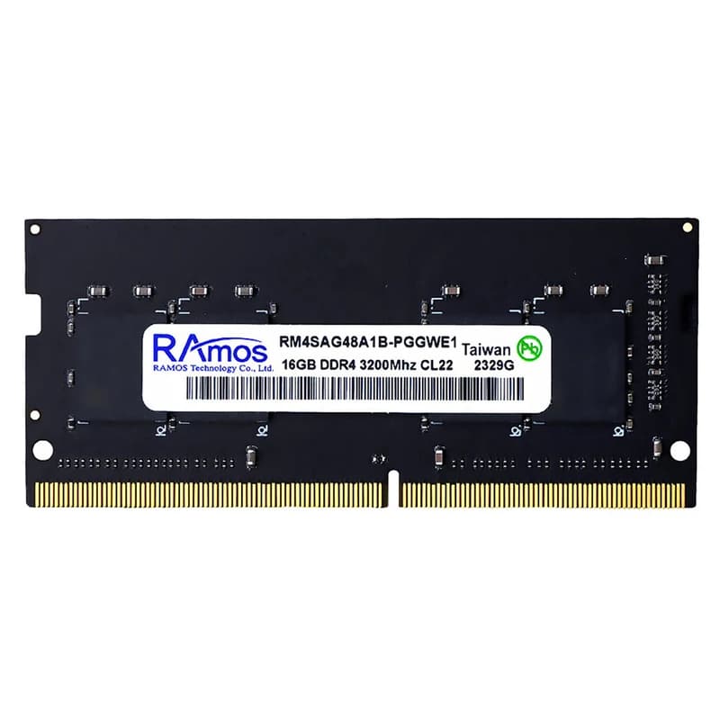 رم لپ تاپ DDR4 تک کاناله 3200 مگاهرتز CL22 راموس مدل RM4SAG ظرفیت 16گیگابایت — تصویر ۳