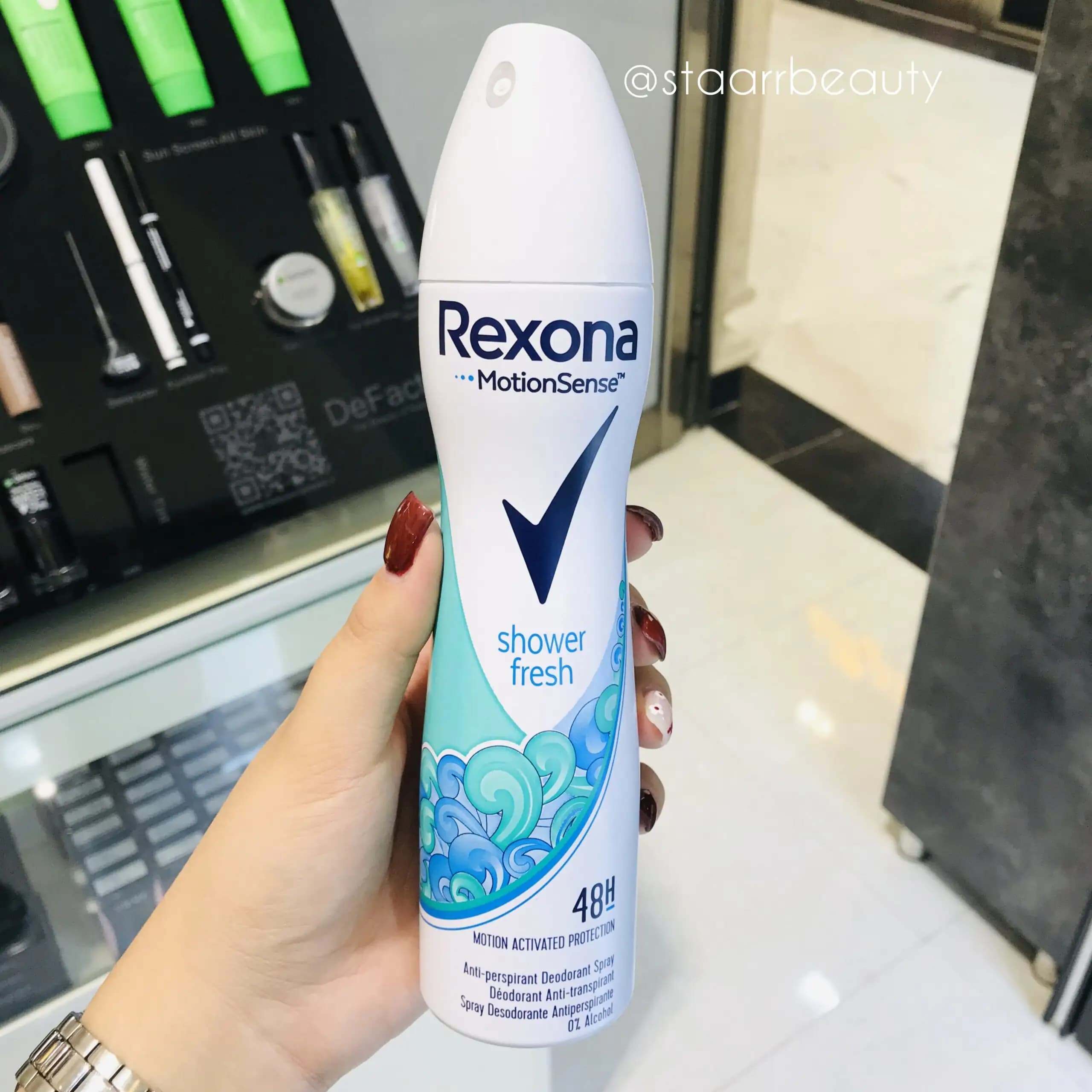 اسپری ضد تعریق زنانه رکسونا shower fresh