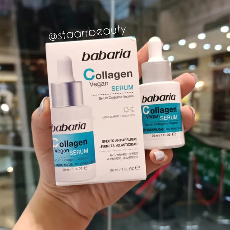 سرم ضد چروک vegan کلاژن باباریا babaria — تصویر ۲