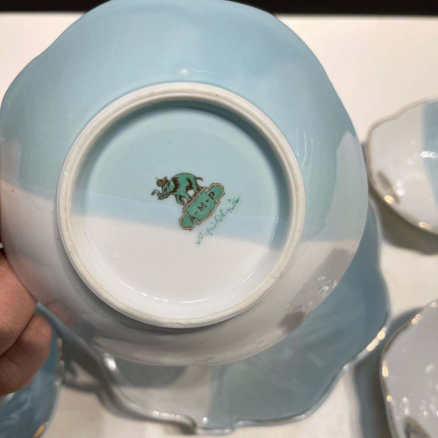 هفت پارچه آجیل خوری قدیمی — تصویر ۵