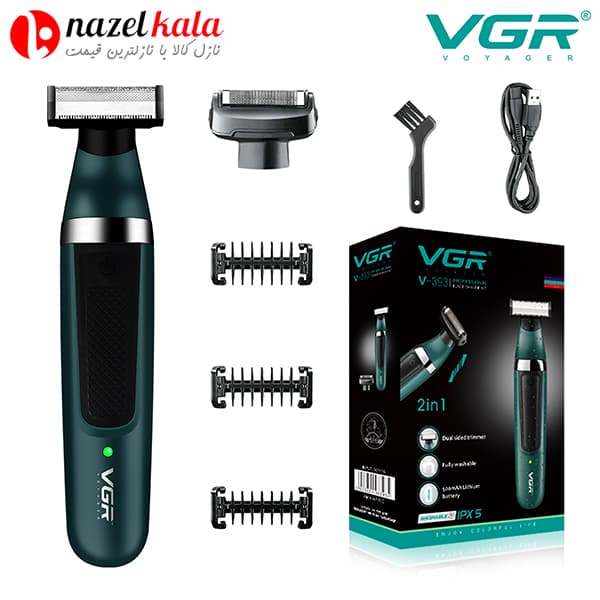 بادی کروم و ماشین اصلاح وی جی آر مدل VGR-393