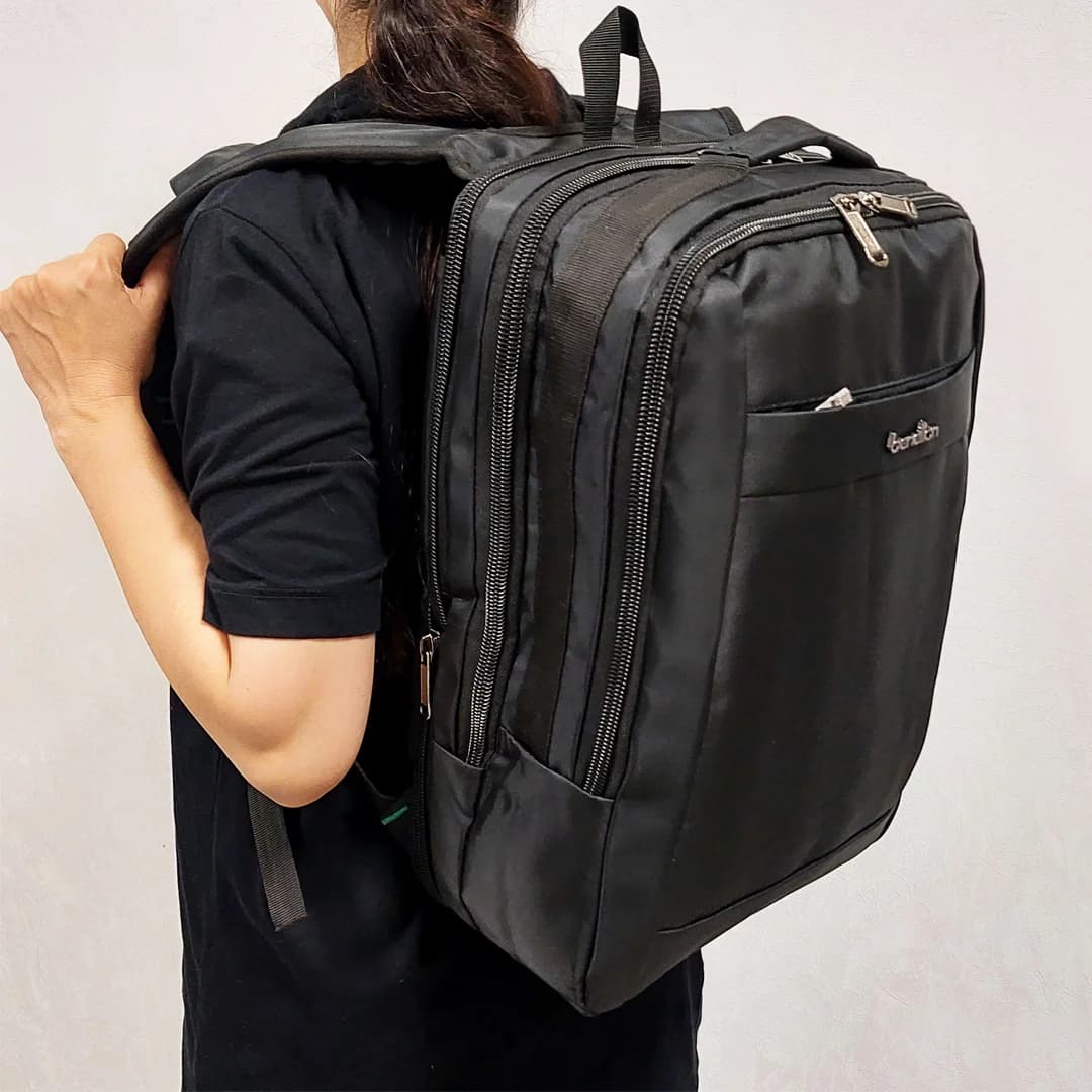 کوله پشتی لپتاپی Benetton مدل B6407 — تصویر ۲