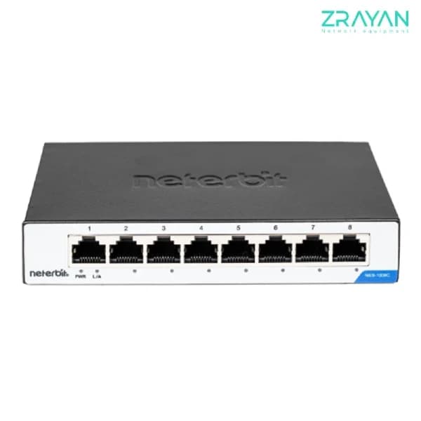 سوییچ 8 پورت نتربیت مدل NGS-1008C — تصویر ۲