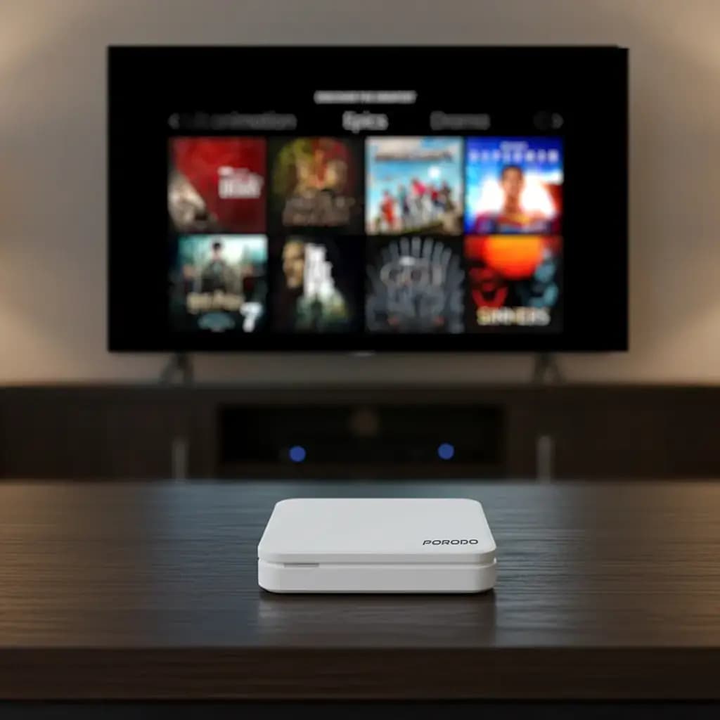 اندروید باکس پورودو مدل EchoBox 4K PDH96MAXWH — تصویر ۷