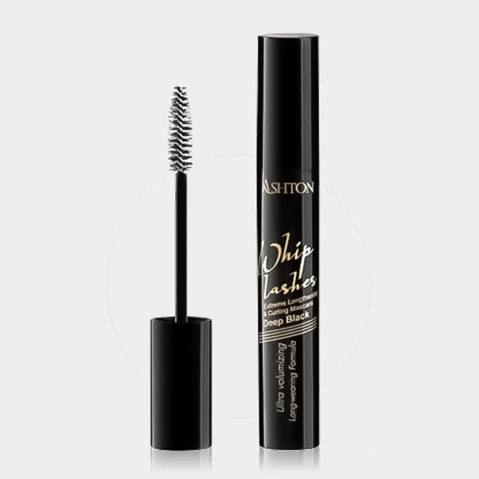ریمل ویپ لشز اشتون Ashton Whip Lashes Deep Black Mascara 15ml — تصویر ۲
