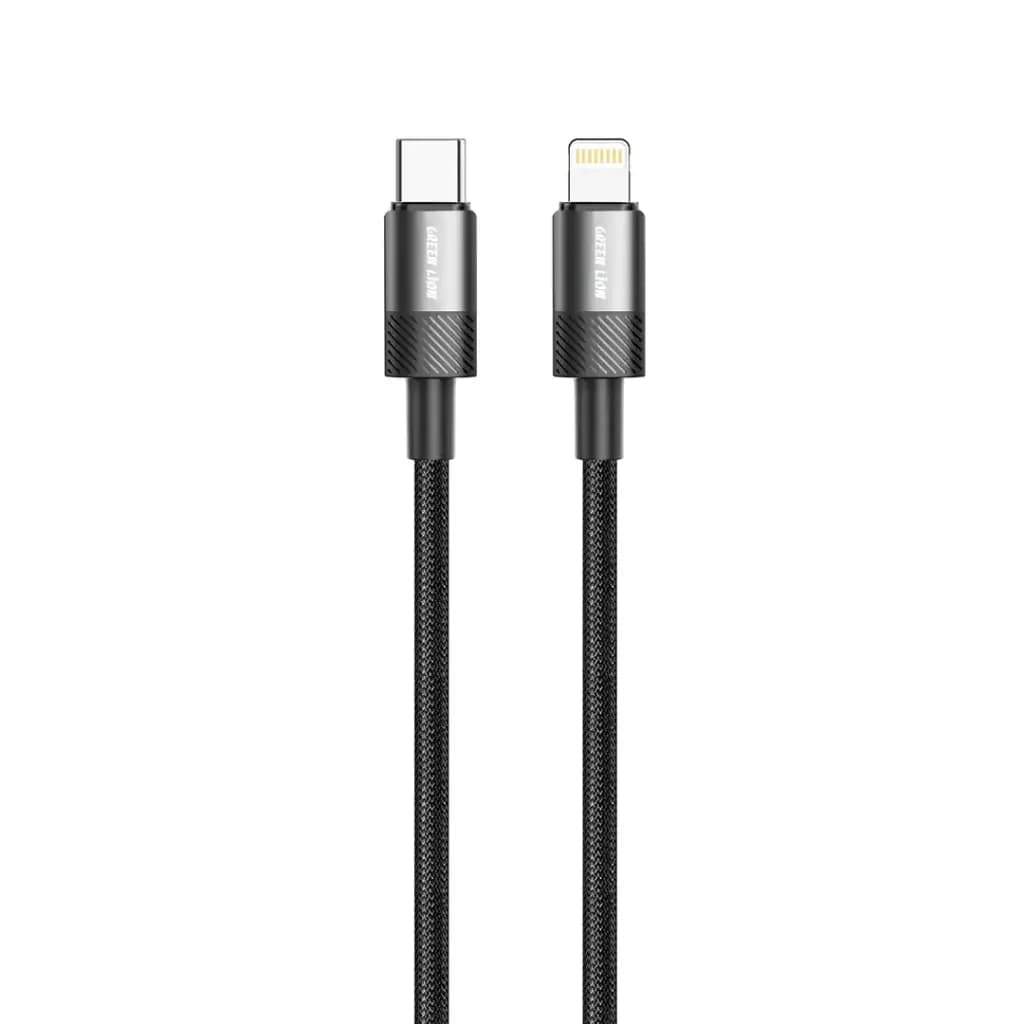 کابل USB-C به Lightning گرین لاین مدل Spark GNSPRCAC2LBK — تصویر ۴