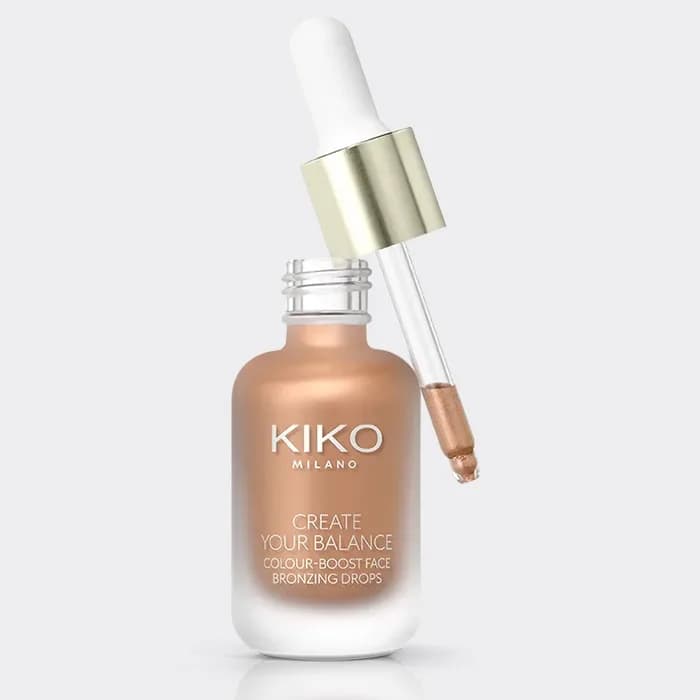 برنزر مایع بالانس کیکو میلانو KIKO Milano Create Your Balance Colour-Boost Face Bronzing Drops 12ml — تصویر ۶