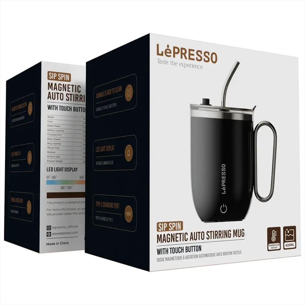 ماگ همزن اتوماتیک Lepresso مدل LPCFFASM0073 — تصویر ۵
