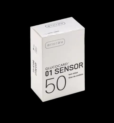 نوار تست قند خون (GLUCOCARD 01) – بسته 50 عددی
