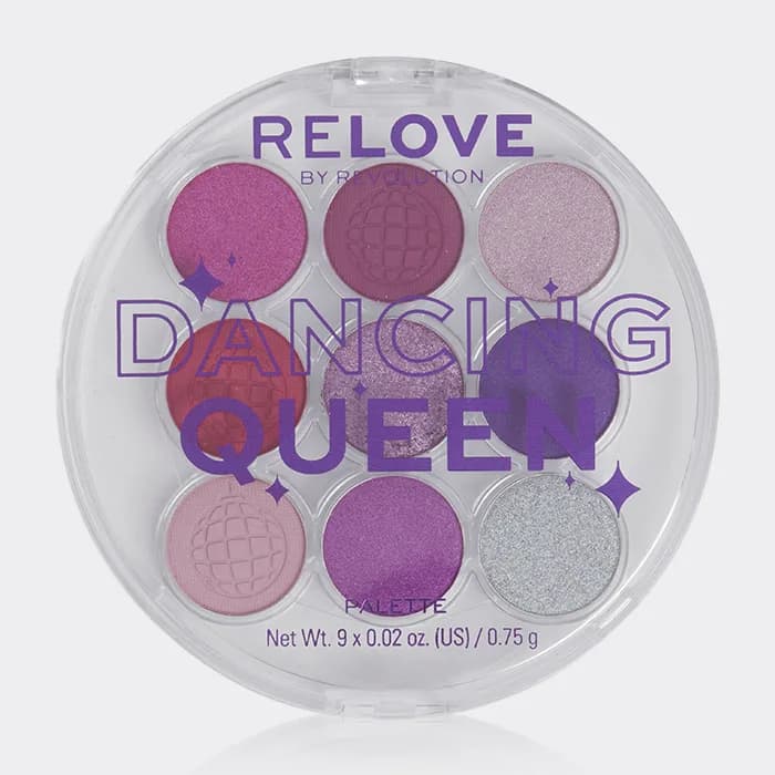پالت سایه دنسینگ کوئین رولوشن RELOVE BY REVOLUTION DANCING QUEEN PALETTE — تصویر ۳
