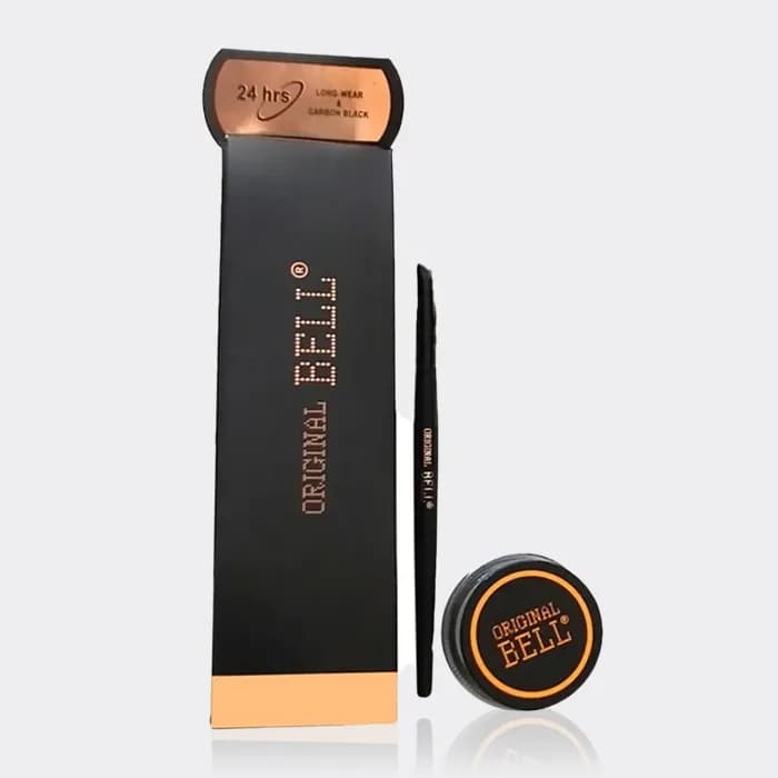 خط چشم ژلی کربن بلک بل BELL PROFESIONAL GEL EYELINER CARBON BLACK 3.5ml — تصویر ۵