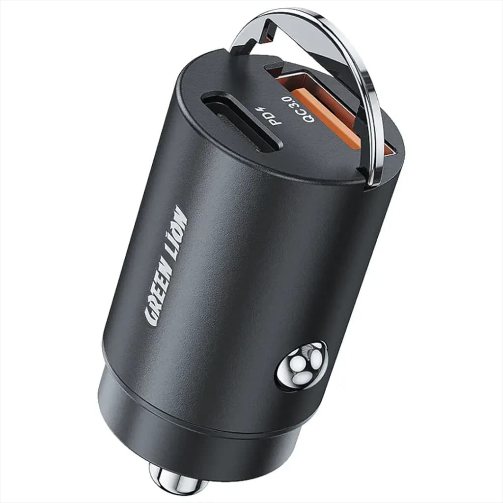 شارژر فندکی گرین لاین Ring Charge PD مدل 36W GNRNGCDPBK