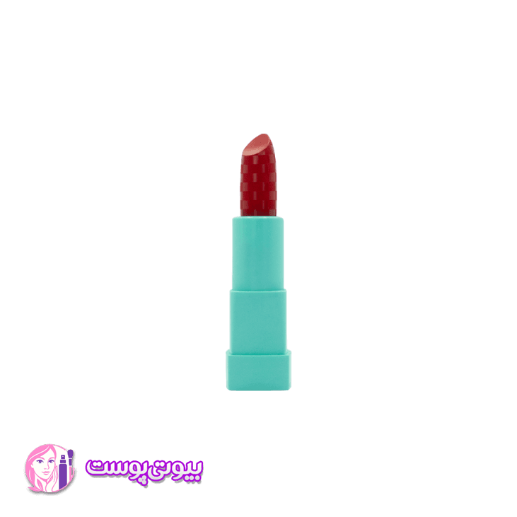رژ لب جامد شماره 08 شال کوین Shall Coin | رژ لب قرمز گیاهی و لوکس بیوتی پوست