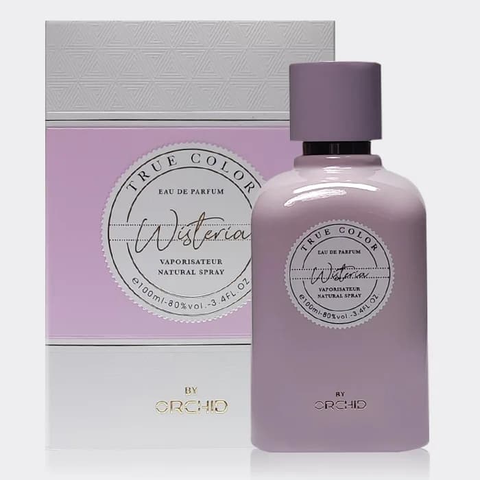 ادو پرفیوم زنانه تروکالر ویستریا ارکید BY ORCHID TRUE COLOR WISTERIA EAU DE PARFUM 100 ML — تصویر ۳