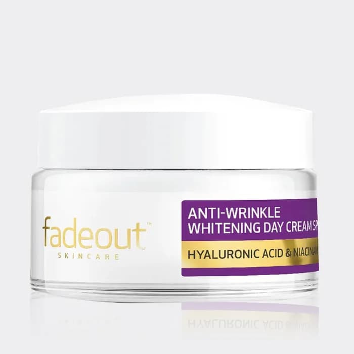 کرم روز ضد چروک و روشن کننده فیداوت fadeout Anti-Wrinkle Whitening Day Cream 50ml