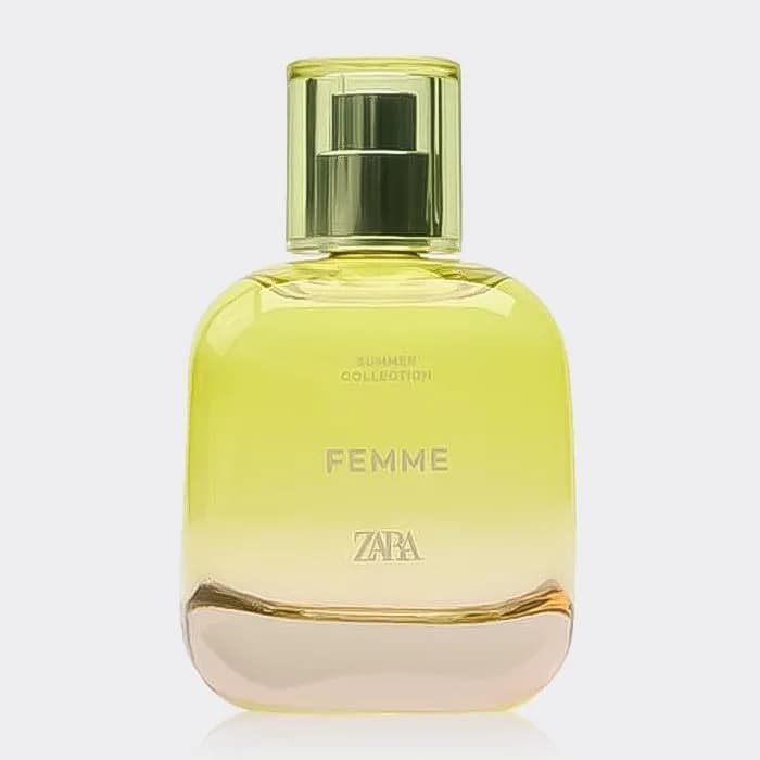 ادو تویلت زنانه فم سامر کالکشن زارا ZARA FEMME EAU DE TOILETTE 90 ML — تصویر ۴