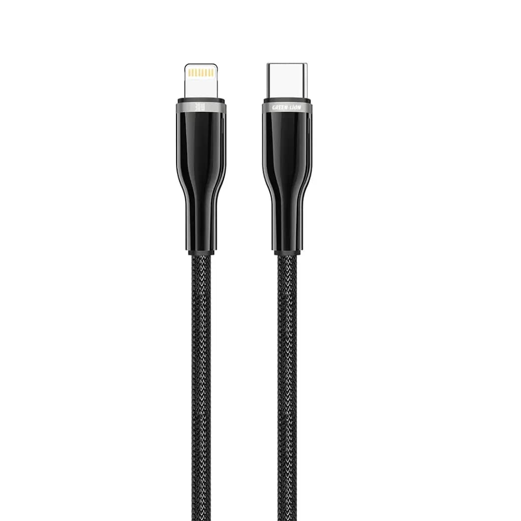 کابل USB-C به Lightning گرین لاین مدل GNBZCTL27WBK