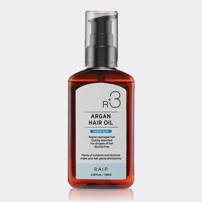 روغن آرگان اوشن بلو ریپ RAIP Argan Hair oil Ocean Blue 100ml — تصویر ۲