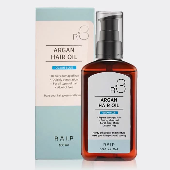 روغن آرگان اوشن بلو ریپ RAIP Argan Hair oil Ocean Blue 100ml — تصویر ۳