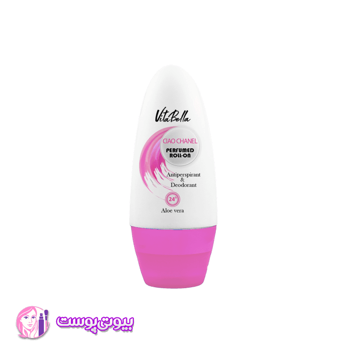 مام رول ضد تعریق ویتابلا Ciao Chanel / فاقد الکل، ماندگاری 24 ساعته و بدون لک روی لباس