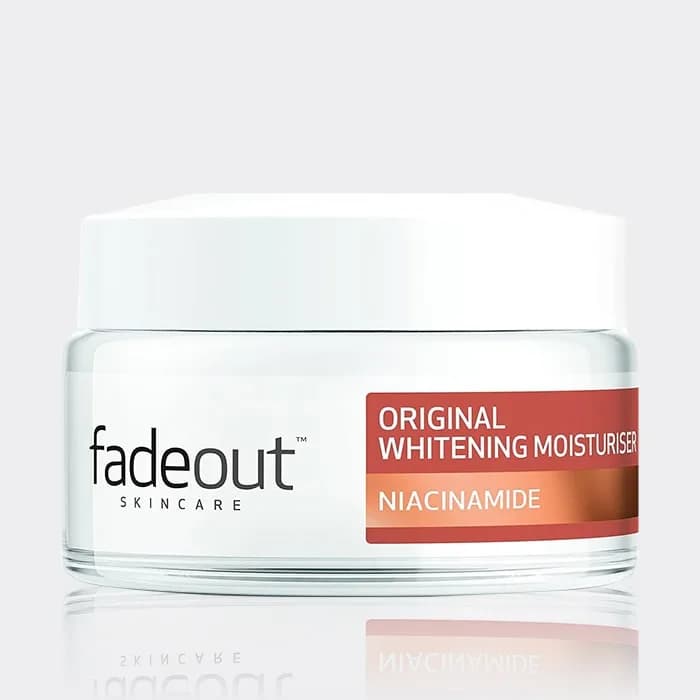 کرم مرطوب کننده ضد لک فیداوت fadeout Original Whitening Moisturiser Niacinamide Cream 75ml