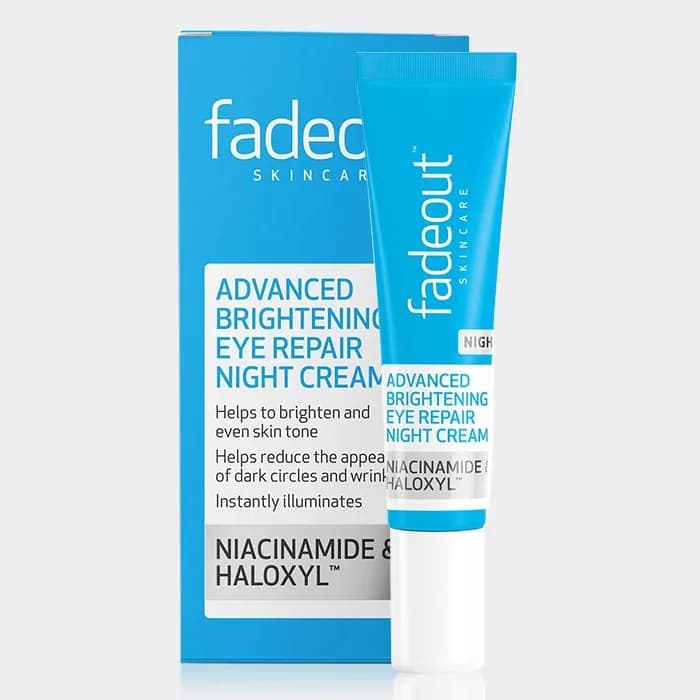 کرم شب دور چشم فیداوت fadeout Advanced Whitening Eye Repair Night Cream 15ml — تصویر ۳