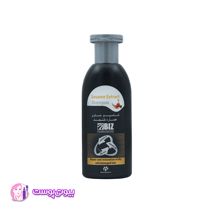شامپو روغن کنجد بیز 300ml / تقویت و ترمیم موهای خشک