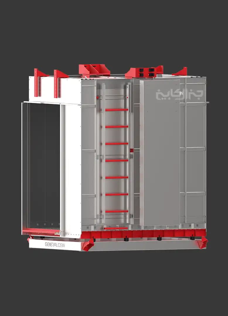 کابین آسانسور آتشنشانی جنرال کابین مدل GS270
