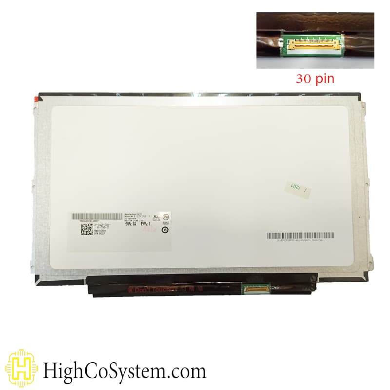 ال ای دی لپ تاپ نازک LED 12,5 INCH SLIM 30 PIN جاپیچ بغل